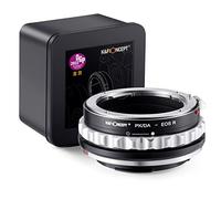 K&F CONCEPT Adaptador de Montura de Lente PK/DA-EOS R Enfoque Manual Compatible con Lentes DSLR con Montura Pentax K (PK/DA) a Cuerpo de cámara con Montura Canon EOS R