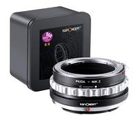 K&F CONCEPT Adaptador de Montura de Lente PK/DA-NIK Z Enfoque Manual Compatible con Lente Pentax K Mount (PK/DA) a Cuerpo de Cámara Nik-on Z Series