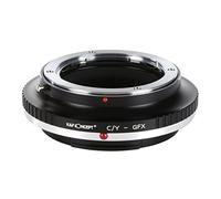 K&F CONCEPT Adaptador de Objetivo C/Y-GFX, Adaptador Manual de Lente Contax y Yashica, Anillo Adaptador de Montura Lente Compatible con Fujifilm Fuji GFX Series