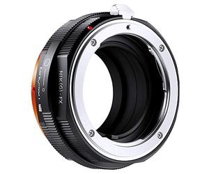 K&F CONCEPT Adaptador de Objetivo Compatible con Nikon G - FX, Compatible con Nikon G/F/AI/AIS/D y Camara Fujifilm X-Mount FX X-Pro1 X-Pro2 X-E1 X-M1 X-A1 X-E2 X-T1 X-A2 X-T10 X -Utilice E2s X-T2 X-A3