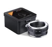 K&F CONCEPT Adaptador de Objetivo Compatible con Nikon-NEX, Anillo Adaptador de Montura Lente Compatible con Nikon AI/F Mount a Cuerpo de Cámara para Sony Alpha NEX-3 NEX-3C NEX-5
