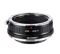K&F CONCEPT Adaptador de Objetivo de Lente EOS-EOS R, Anillo Adapter Manual Compatible con Lente Canon EOS EF/EF-S a Cuerpo de Cámara con Montura Canon EOS R