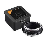 K&F CONCEPT Adaptador de Objetivo de Lente FD-EOS R, Anillo Adapter Manual Compatible con Lente Canon FD FL (Mount FD) a Cuerpo de Cámara con Montura Canon EOS R