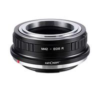 K&F CONCEPT Adaptador de Objetivo de Lente M42 - EOS R, Anillo Adapter Manual Compatible con Lente M42 a Cuerpo de Cámara con Montura Canon EOS R