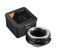 K&F CONCEPT Adaptador de Objetivo de Lente MD-EOS R, Anillo Adapter Manual Compatible con Lente Minolta Rokkor SR MD MC a Cuerpo de Cámara con Montura Canon EOS R
