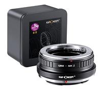 K&F CONCEPT Adaptador de Objetivo de Lente QBM-NIK Z Enfoque Manual Compatible con Lente Rollei SL35 (QBM) a Cuerpo de Cámara Nik-on Z Series