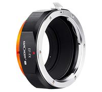 K&F CONCEPT Adaptador de Objetivo EOS-FX,Anillo Adaptador de Cámara Lente Compatible con Objetivos Canon EF/EF-S EOS Mount a Cuerpos de Cámara Fujifilm,Fuji,FX,Montura X Cámara