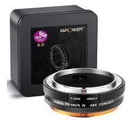 K&F CONCEPT Adaptador de Objetivo FD-M4/3,Anillo Adaptador de Cámara Lente Compatible con Objetivos FD/FL Mount a Cuerpo de Cámara M4/3 Mount