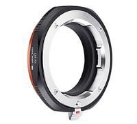 K&F CONCEPT Adaptador de Objetivo L/M-FX,Anillo Adaptador de Cámara Lente Compatible con Objetivos Leica M Mount a Cuerpo de Cámara Cámara Fujifilm Fuji X-Serie