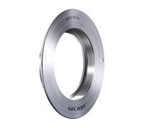 K&F CONCEPT Adaptador de Objetivo M42-EOS,Anillo Adaptador de Montura Lente Compatible con Objetivos M42 Mount a Cuerpo de Cámara Canon EOS de Montura EF/EF-S, Anillo Adaptador Manual Lens