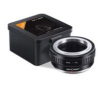 K&F CONCEPT Adaptador de Objetivo M42 -FX, Anillo Adaptador de Montura Lente Compatible con Objetivos Lente M42 a Cuerpo de Cámara Fujifilm FX (M42-FX) M42-FX