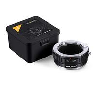 K&F CONCEPT Adaptador de Objetivo MD-NEX,Anillo Adaptador de Montura Lente Compatible con Objetivos MD/MC a Cuerpo de Cámara Sony Alpha NEX E-Mount Sony Alpha NEX-7 NEX-6 NEX-5N NEX-5