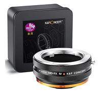K&F CONCEPT Adaptador de Objetivo Minolta MD/MC-FX,Anillo Adaptador de Montura Lente Compatible con Objetivos Minolta MD/MC a Cuerpo de Cámara Fujifilm X Mount Fuji XT2 XT20 XE3 XT1 X-T2