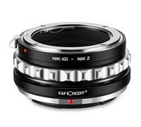 K&F CONCEPT Adaptador de Objetivo NIK(G)-Nik-on Z,Anillo Adaptador de Montura Lente Compatible con Objetivos Nikon G/F/AI/AIS/D/AF a Cuerpo de Cámara Nikon Z Z5 Z6 Z7 (Mount Z),NIK(G)-NIK Z