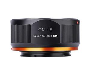 K&F Concept Adaptador de objetivo Olympus OM Montura Sony E (PRO)