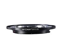 K&F CONCEPT Adaptador de Objetivo OM-EOS, Anillo Adaptador de Montura Lente Compatible con Objetivos Olympus OM a Cuerpo deCámara Canon EF EF-S EOS Mount, Anillo Adaptador Manual Lens
