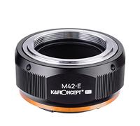 K&F Concept - Adaptador M42 Mount a E Mount para Lentes Sony NEX, M42 - E