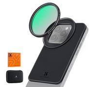 K&F Concept Adaptador Magnético de Montaje de Filtro de Lente de 6.7 Pulgadas con Filtro CPL de 67mm para iPhone, Compatible con 16/15/14/13/12 Pro MAX, 16/15/14 Plus