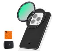 K&F Concept Adaptador Magnético para Montura de Filtro de Lente de 6.1 Pulgadas con Filtro CPL de 67mm para iPhone, Compatible con 16/15/14/13/12, 16/15/14/13/12 Pro