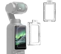K&F CONCEPT AR Protector de Pantalla Compatible con DJI OSMO Pocket 4/4P/3 | Cristal Templado Dureza 9H con Caja Antipolvo, Antirreflejo, Antihuellas, Antirayaduras, Instalación sin Burbujas -PF61