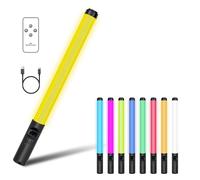 K&F Concept barra de luz LED RGB con mando a distancia, 2500-8500 K