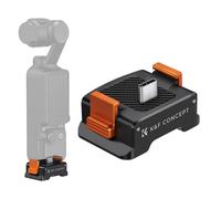 K&F Concept base de carga de aluminio para DJI Osmo Pocket 3, rosca 1/4" y Arca-Swiss