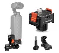 K&F Concept base de carga de liberación rápida para DJI Osmo Pocket 4/3, 4 interfaces