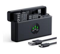 K&F Concept baterie pro DJI Osmo Action 6 / 5 Pro / 4 / 3, 2100mAh, 3 ks + nabíječka