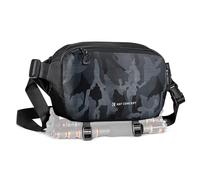 K&F CONCEPT Bolsa Funda Cámara Réflex, Bolsa para Cámara Sling Camera, Bolsa Bandolera Cámara Impermeable Resistente, Mochila Pequeña para Cámara Réflex Digital Compatible con SLR DSLR