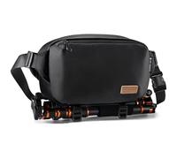 K&F CONCEPT Bolsa Funda Cámara Réflex, Bolsa para Cámara Sling Camera, Bolsa Bandolera Cámara Impermeable Resistente, Mochila Pequeña para Cámara Réflex Digital Compatible con SLR DSLR