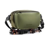 K&F Concept Bolsa Funda Cámara Réflex, Bolsa para Cámara Sling Camera, Bolsa Bandolera Cámara Impermeable Resistente, Mochila Pequeña para Cámara Réflex Digital Compatible con SLR DSLR