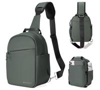 K&F CONCEPT Bolsas para cámaras, Funda Camara,bandoleras para cámaras, Mochilas fotografia compacta para cámaras para Objetivos DSLR/SLR con Correa Ajustable para el Hombro y Bolsillo Interior