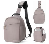 K&F CONCEPT Bolsas para cámaras, Funda Camara,bandoleras para cámaras, Mochilas fotografia compacta para cámaras para Objetivos DSLR/SLR con Correa Ajustable para el Hombro y Bolsillo Interior