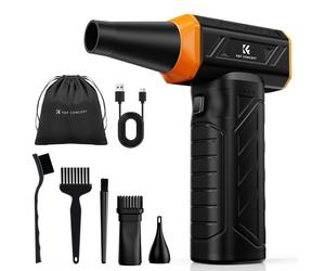 K&F CONCEPT Brushless Compressed Air Duster, 3 Gear Adjustable, Super Wind Power