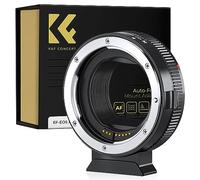 K&F CONCEPT Canon Auto EF/EF-S a EOS R - Adaptador de Metal con Enfoque Automático (Incluye Funda Protectora)