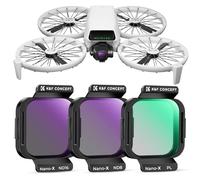 K&F Concept dji Flip Filtros Kit, Filtro Polarizador Circular CPL,Filtro de Densidad Neutra ND8 ND16 con 28 Capas Nano Revestimiento Compatible con dji Flip