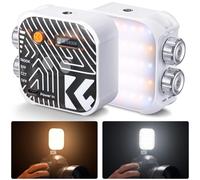 K&F CONCEPT Dual Color Temperature Portable Photography Video Fill Light (White)