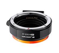 K&F CONCEPT EF-EOS M Adaptador de Objetivo Automático, Adaptador de Lente Enfoque Automático para Objetivos Canon EOS EF/EF-S a Cámara Canon EOS M (EF-M) EOS M100 M50II M2 M3 M10 M6 M5 M200