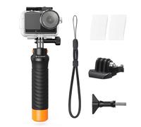 K&F CONCEPT Estuche Impermeable 60M/196FT con Asa Flotante, Compatible con dji Osmo Action 6, Carcasa de Buceo Profundo con Zapata Fría y Lámina Antiempañante, Cubierta Protectora para Buceo