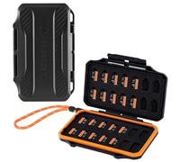 K&F CONCEPT Estuche para 28 Tarjetas Micro SD, Impermeable y Antigolpes