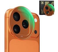K&F CONCEPT FA301 Snap-On Filtro CPL para iPhone 17 Pro Max/17 Pro, Ultraligero 9,5g Filtro Polarizante CPL con Snap-on Deco Montaje, Vidrio AGC con Recubrimiento de 28 Capas Antirreflejo, Naranja