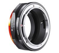 K&F Concept FD to E Mount Lens Mount Adapter for Canon FD FL Mount Lens to E NEX Mount Mirrorless Cameras with Matting Varnish Design for Sony A6000 A6400 A7II A5100 A7 A7RIII