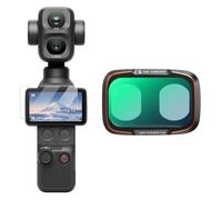 K&F CONCEPT Filtro Anticontaminación Lumínica para dji OSMO Pocket 4P | Bastidor Metálico Resistente Al Desgaste, Montura Magnética, Un Solo Clic, Recubrimiento De 32 Capas Resistente Al Agua-FD171