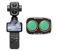 K&F CONCEPT Filtro CPL Calidad Metálica Compatible con dji OSMO Pocket 4P | Bastidor Metálico Resistente Al Desgaste, Montura Magnética, Un Solo Clic, Recubrimiento De 32 Capas Resistente Al Agua-FD171