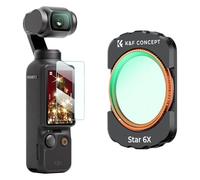 K&F CONCEPT Filtro Estrella 6 Puntos Magnético Compatible OSMO Pocket 4/3 | Filtro De Efecto Brillo Centelleante Para Vídeos Y Fotografías Cinematográficas -FD161