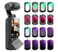 K&F CONCEPT Filtro Magnético Compatible con dji OSMO Pocket 4/3, Black-Mist 1/4 1/8 UV CPL ND32/PL ND16/PL ND8/PL ND64/PL ND8 ND16 ND32 ND64 ND128 ND256 ND1000 Anti Light Pullution