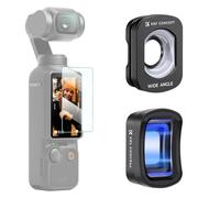K&F CONCEPT Filtro Magnético para Osmo Pocket 4/3, Gran Angular Lente, 1.2X Anamórfico Lente Compatible con dji OSMO Pocket 4/3