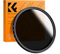 K&F Concept Filtro ND Fader de Densidad Neutra Variable de 58 mm ND2 a ND400 para cámaras réflex Digitales Canon 600D EOS M M2 700D 100D 1100D 1200D 650D + paño de Limpieza de Lente