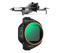 K&F CONCEPT Filtro ND Variable (ND2-32) para dji Mini 5 Pro - Cristal HD, Doble Tratamiento Antirreflectante, Hidrofugado y Antiarañazos - Incluye Paño de Limpieza - Venta B2B & B2C