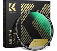 K&F Concept Filtro polarizador circular de 105 mm, 28 filtros de lente CPL con revestimiento multicapa, súper delgado, de alta definición (serie Nano-X)